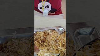 Hyderabadi biriyani house in Mysore food taste 😋👌 youtubeshorts explorepage foodie biriyani [upl. by Ansilme]