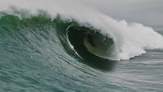 10 waves from one of the biggest days ever at Mavericks  122823  Drone Footage [upl. by Neils]