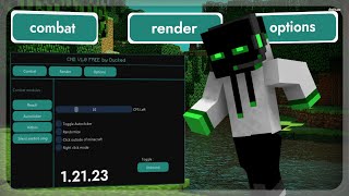 NEW HACKED CLIENT FOR MINECRAFT BEDROCK EDITION 12123  CND Client [upl. by Malina]