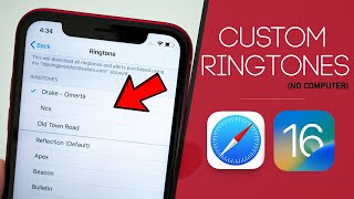 How to Set ANY Song as RINGTONE on iPhone No Computer  iOS 18 [upl. by Corabel]