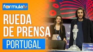 Rueda de prensa COMPLETA del ganador del Festival Salvador Sobral Portugal [upl. by Buroker]