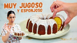 🍊 BIZCOCHO Naranja ESPONJOSO y SÚPER JUGOSO 🍰 Receta muy FÁCIL y con un SABOR INCREÍBLE 🧡 [upl. by Simonette]