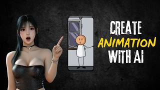 Create Animation Video With AI  Stickman Animation [upl. by Abagail]