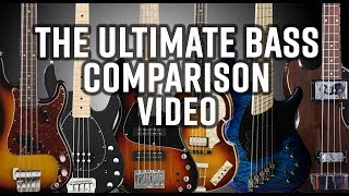 THE ULTIMATE BASS COMPARISON VIDEO [upl. by Mcafee]