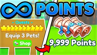 NEW HOW TO GET INFINITE POINTS IN PET SIMULATOR X NEW SCROLLS NEW SHOP AND MUCH MORE [upl. by Caryn414]