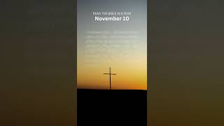 November 10 Bible Reading  Lamentations of the Heart Hope in Christ  Lamentations 12 amp Hebrews 7 [upl. by Ycats]