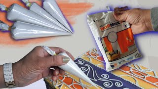 5 Types Cone For Lippan Art  How to make Cone for Lippan Art  Cone Work Diy  कोन कैसे बनाए [upl. by Airetnahs11]