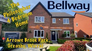 Touring The Philosopher A New Build 4 Bedroom Home by Bellway  House Tour Property Vlog [upl. by Guillaume]