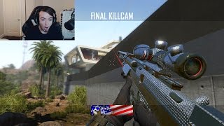 MY FIRST INSANE TRICKSHOT BACK ON BO2 [upl. by Landing]