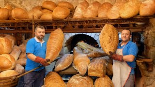 Biggest turkish breads Youve never seen before Turkish street foods [upl. by Evangelia804]