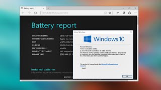 Windows 10 Tips  Generate Battery Report in Windows 10 [upl. by Reham681]