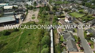 The Caledonian Railway Brechin Angus1080 HD [upl. by Mauldon]