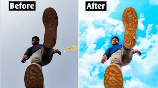 How To Make SKY LOOK AWESOME In Mobile Editing 2021 [upl. by Marsden]