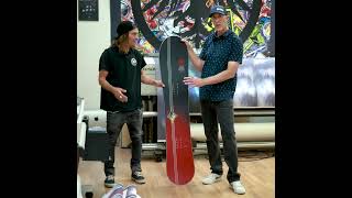 2023 Mens Harpoon Snowboard  Never Summer Industries [upl. by Scevour184]