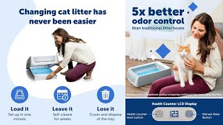 💕ScoopFree Crystal Cat Litter Tray Refills💕Cyber Monday Deal 5✨petloverslive PLLCatLitterTray [upl. by Krissie433]