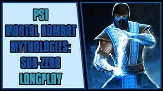 Mortal Kombat Mythologies SubZero  PS1 LongplayWalkthrough 1 720p [upl. by Eladnar]