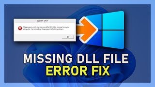 Windows 11  How To Fix Missing DLL Files Error [upl. by Refinaj816]