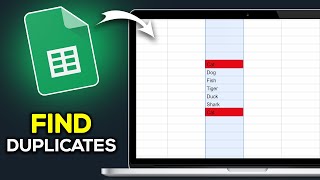 How To Find Duplicates In Google Sheets  Easy guide [upl. by Gorski]