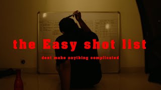 the easy shots list for making VIDEO at any LOCATION  tutorial  next thingss [upl. by Shaner]