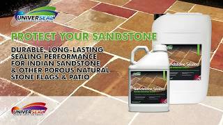 Universeal SANDSTONE SEALER Durable Protection [upl. by Elleinwad]