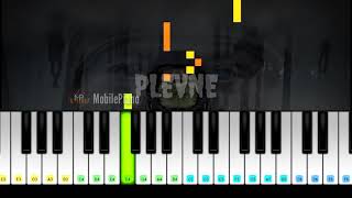 CVRTOON  Plevne  Trending BGM Ringtone   Piano cover Tutorial by Mobilepiano [upl. by Hyacintha]