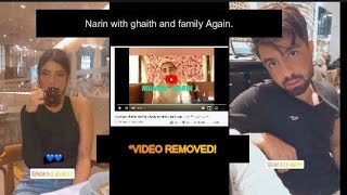 Narins beauty Spotted with Ghaith Marwan Mo Vlogs Money kicks birthdayVideo removed [upl. by Hanahs597]