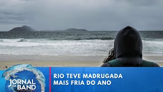 Rio de Janeiro teve madrugada mais fria do ano [upl. by Niro]