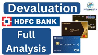 HDFC Credit Cards Devaluation  Full Analysis  HDFC Banks Silent Devaluation of HDFC Credit Cards [upl. by Nivanod]