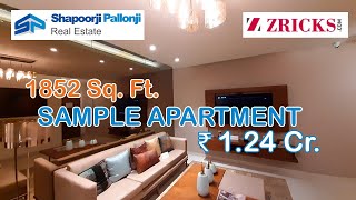 Shapoorji Pallonji Joyville ₹124 cr 🗝 3 BHK 1852 sqft Sample Flat  Luxury Apartments in Gurgaon [upl. by Novanod520]