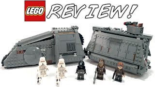 LEGO Star Wars 75217 Imperial Conveyex Transport Review [upl. by Kared]