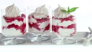 Creamy Strawberry Parfaits  Food Network [upl. by Hanonew]