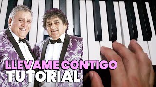 LLEVAME CONTIGO LOS PALMERAS PIANO TUTORIAL [upl. by Geis]