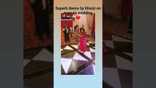 dance by bhanji on mamas weddingweddingperformancesongformamadancebybhanjimamaswedding [upl. by Lemrahc]