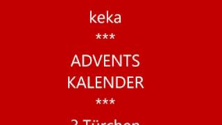 kekaplauderei ADVENTSKALENDER 3Türchen Winterstimmung [upl. by Merriam]