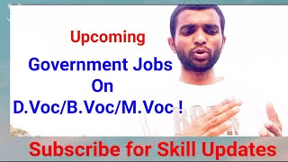 Government will Allow DVocBVocMVoc programs in Recruitment Rules NSQF SkillUpdates ugc [upl. by Letreece700]