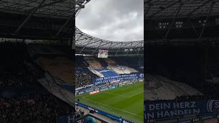 15000 Schalker mit Choreo Hannover 96  FC Schalke 04 H96S04 Schalke04 FCSchalke H96 [upl. by Elirpa170]