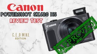 Canon PowerShot SX620 HS Review Test  CEO Mike Edition [upl. by Ylrebma]