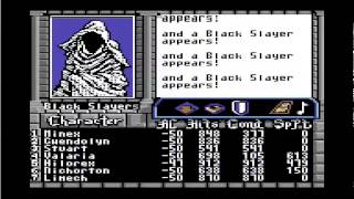 Bards Tale 3 Final Battle Commodore 64 [upl. by Akcirederf]