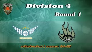 Atlasbasket  Div 4Round 1  HAVALIERS vs SLOTHS [upl. by Htehpaj]