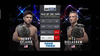 Henry Cejudo vs TJ Dillashaw Full FightHD [upl. by Susan]