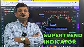 Supertrend IndicatorSupertrend indicator strategyPatna Share Trading Academy [upl. by Larrie]