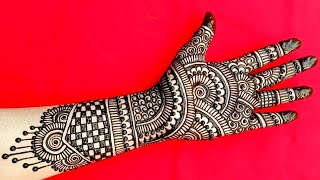 wedding special mehndi design  mehndi designs  mendini design  cone designs  mehandi ka design [upl. by Eniarrol]