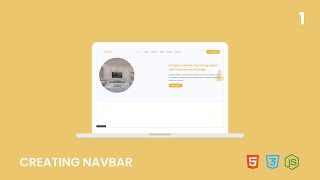 Designly Series Crafting a Sleek Navbar  Web Design Essentials Part 1 [upl. by Novej]