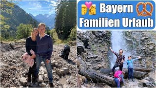 1 Kuss am Wasserfall ðŸ˜ Familien Urlaub Wandern in Oberstdorf Bayern AllgaÌˆu Alpen  Mamiseelen [upl. by Novaat]