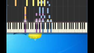 America Sandman Piano tutorial by Synthesia [upl. by Berna987]