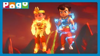 Do Ka Dum 👊 Duniya in Danger😱  Chhota Bheem and Little Singham  Cartoon for Kids  Only on POGO [upl. by Korns441]