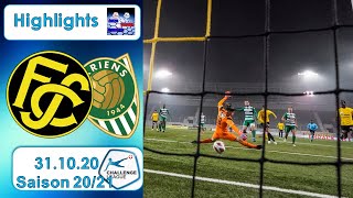 Highlights FC Schaffhausen vs SC Kriens 31102020 [upl. by Ludwog]