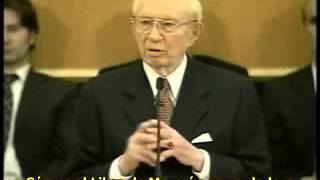 Gordon B Hinckley da un emotivo testimonio final [upl. by Tihor737]