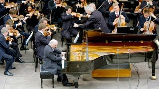 Brahms Piano Concerto No 1  Barenboim · Rattle · Berliner Philharmoniker [upl. by Vookles]