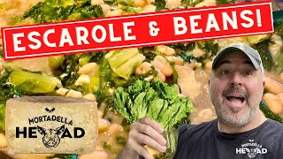 The BEST Escarole and Beans Recipe  How to Make Escarole and Beans Recipe [upl. by Anahcar]